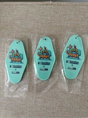 Dutch Bros Mint Green Rebel Rodeo Promotional Key Tag